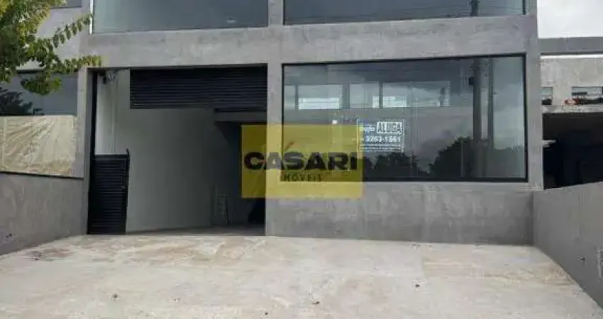 GALPÃO PARA LOCAÇÃO – 285m² | COM MEZANINO | PORTA AUTOMÁTICA
