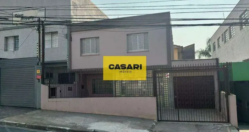 Sobrado com 3 dormitórios, 135 m² - venda por R$ 750.000 ou aluguel por R$ 7.983/mês - Jardim - Santo André/SP