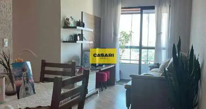 Apartamento 3 quartos, suite, Sacada, 1 vaga de garagem, 68m2- Rudge Ramos - Sbc