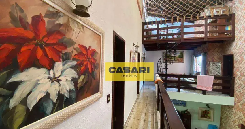 Sobrado com 4 dormitórios, 320 m² - venda por R$ 1.350.000,00 ou aluguel por R$ 13.000,02/mês - Vila Euclides - São Bernardo do Campo/SP