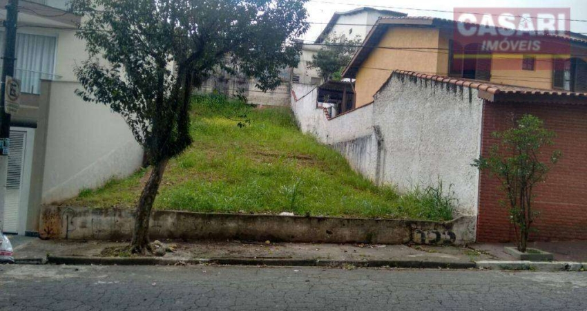 Terreno à venda, 295 m² - Parque Espacial - São Bernardo do Campo/SP