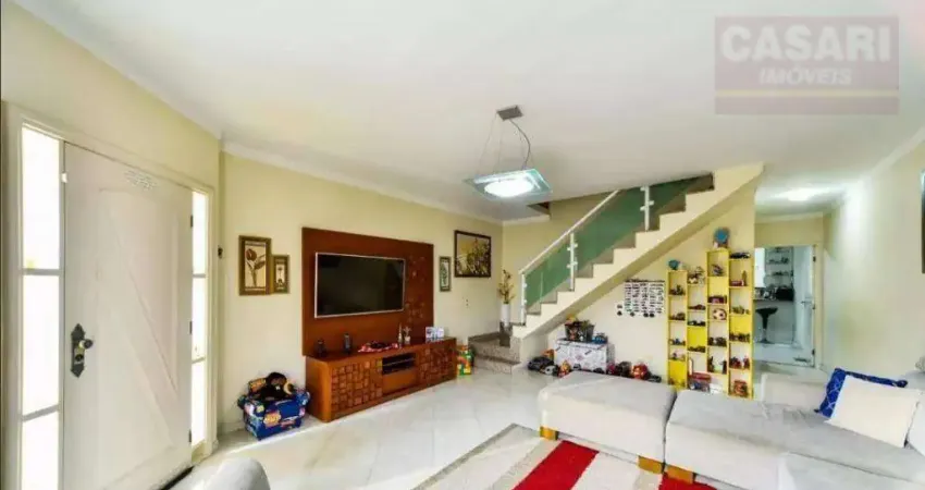 Sobrado com 3 dormitórios à venda, 215 m²- Independência - São Bernardo do Campo/SP