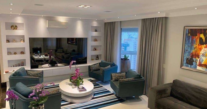 Apartamento com 4 dormitórios à venda, 287 m²  - Jardim do Mar - São Bernardo do Campo/SP