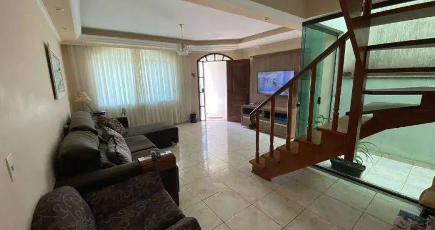 Sobrado com 3 dormitórios à venda, 264 m² - Jardim Las Vegas - Santo André/SP