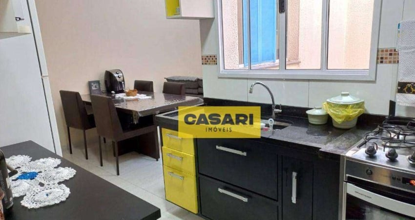 Cobertura com 2 dormitórios à venda, 128 m² - Vila Alto de Santo André - Santo André/SP