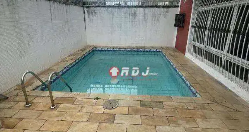 Sobrado com 3 dormitórios para alugar, 182 m² por R$ 5.900,00/mês - Embaré - Santos/SP