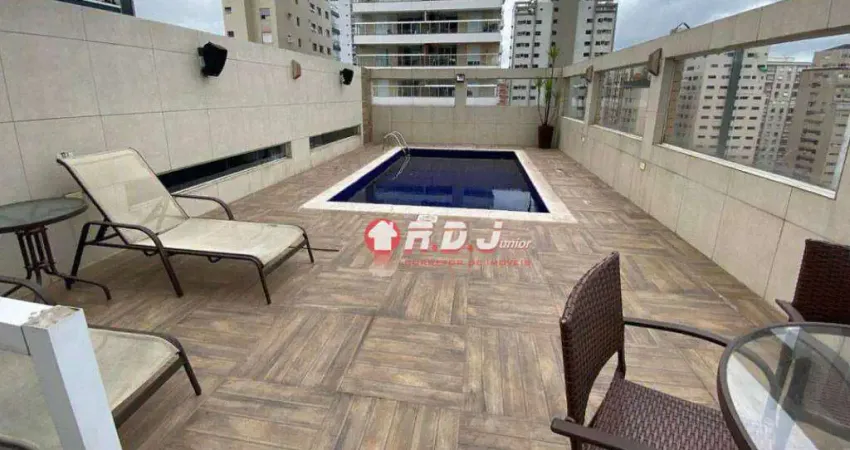Cobertura com 3 dormitórios à venda, 343 m² por R$ 3.170.000,00 - Embaré - Santos/SP