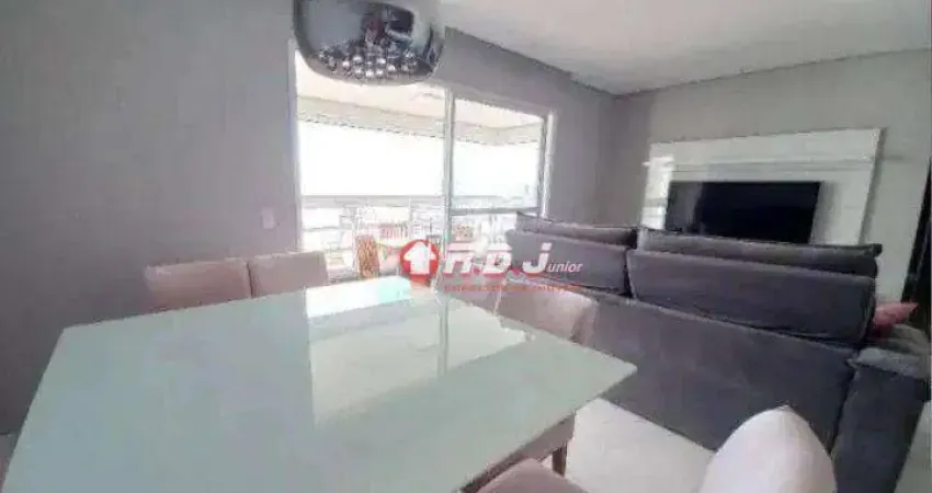 Apartamento com 3 dormitórios à venda, 96 m² por R$ 875.000,00 - Vila Belmiro - Santos/SP