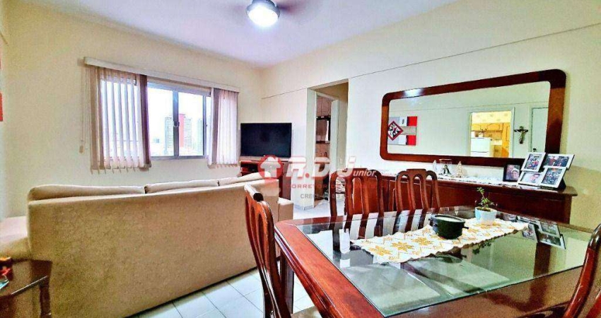 Apartamento com 2 dormitórios à venda, 90 m² por R$ 417.000,00 - Campo Grande - Santos/SP
