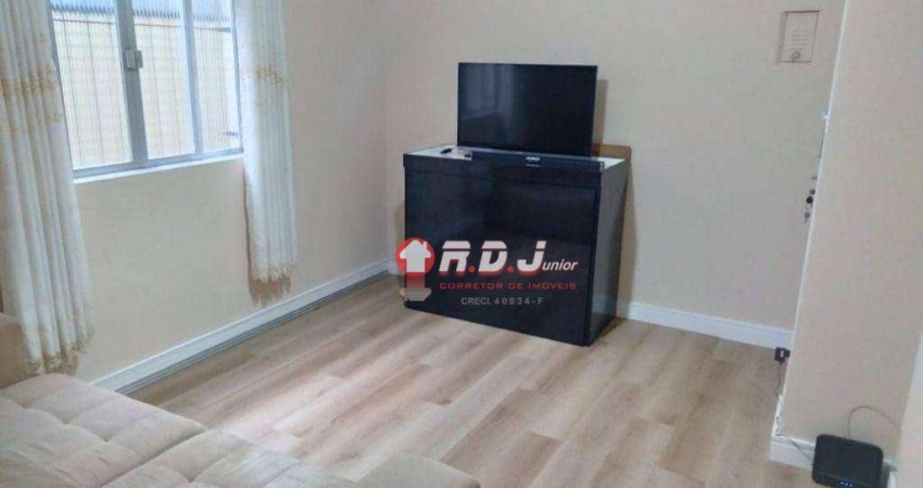 Apartamento com 2 dormitórios à venda, 58 m² por R$ 340.000,00 - Boqueirão - Santos/SP