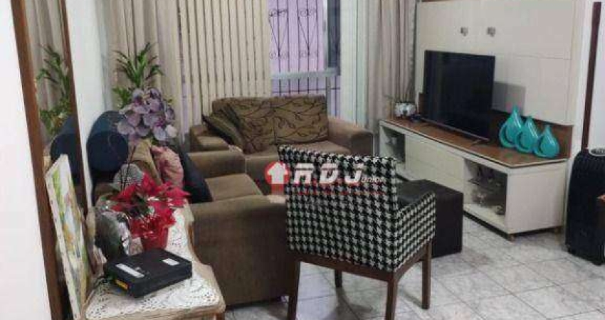 Apartamento com 2 dormitórios à venda, 90 m² por R$ 486.000,00 - Embaré - Santos/SP