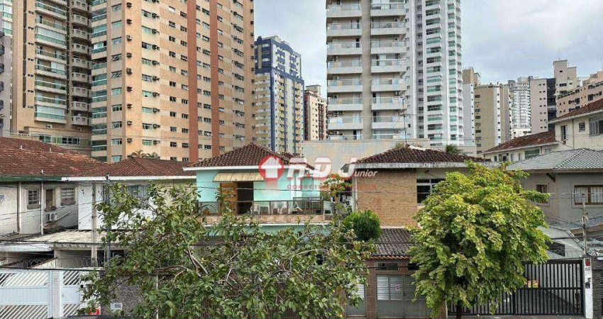 Apartamento com 2 dormitórios à venda, 90 m² por R$ 384.000,00 - Boqueirão - Santos/SP