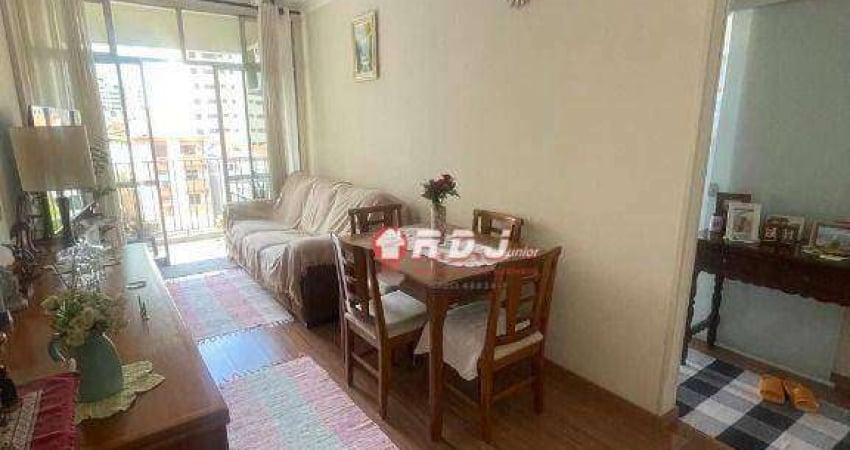 Apartamento com 1 dormitório à venda, 70 m² por R$ 335.000,00 - Embaré - Santos/SP