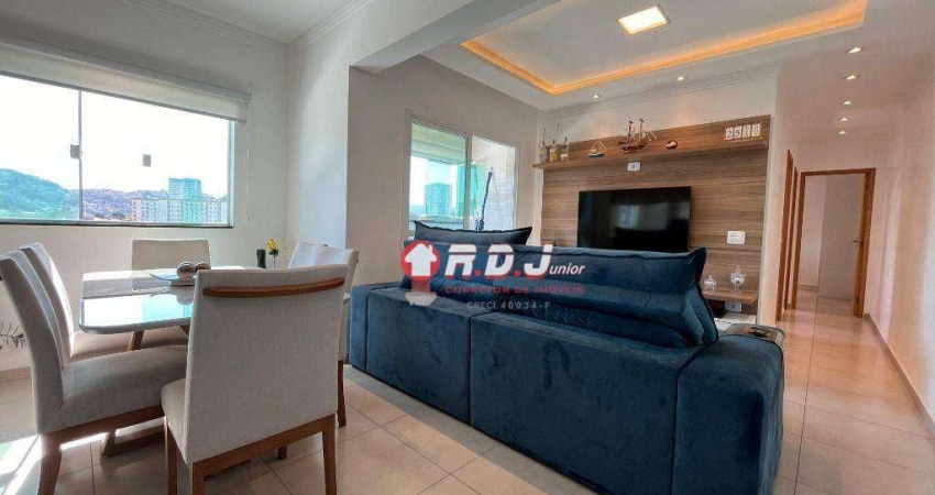 Apartamento com 2 dormitórios à venda, 74 m² por R$ 619.000 - Campo Grande - Santos/SP