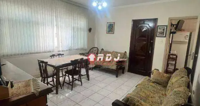 Apartamento com 2 dormitórios à venda, 86 m² por r$ 470.000,00 - embaré - santos/sp
