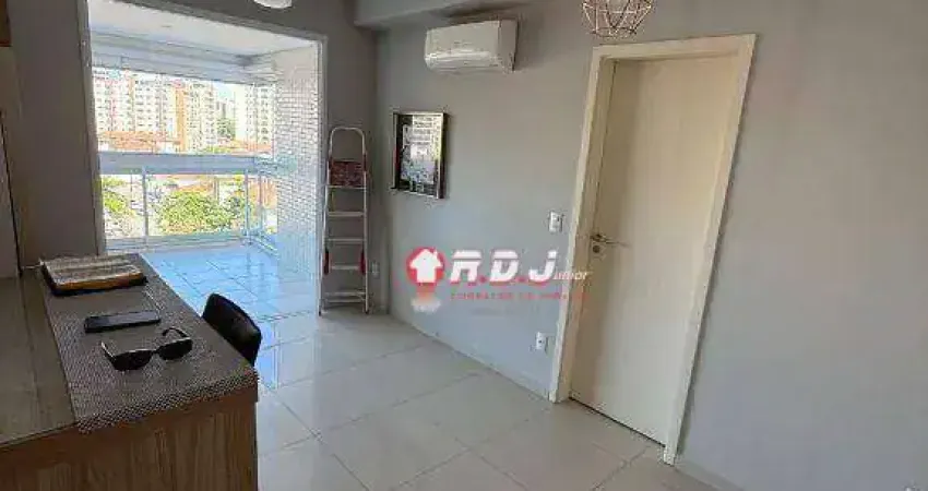 Apartamento com 1 dormitório para alugar, 49 m² por r$ 3.990,00/mês - ponta da praia - santos/sp