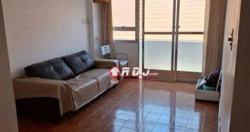 Apartamento com 1 dormitório à venda, 50 m² por r$ 325.000,00 - vila matias - santos/sp