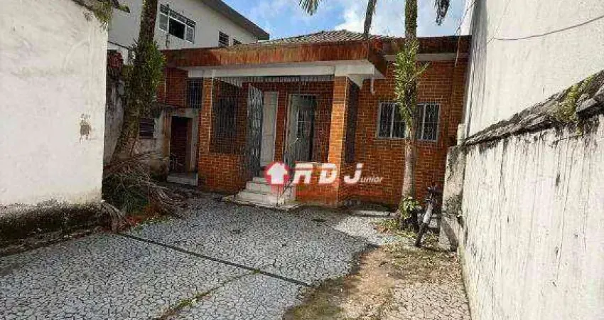 Casa com 3 dormitórios para alugar, 285 m² por r$ 8.506,00/mês - aparecida - santos/sp