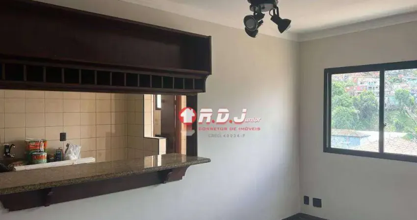 Apartamento com 2 dormitórios para alugar, 86 m² por r$ 3.690/mês - marapé - santos/sp