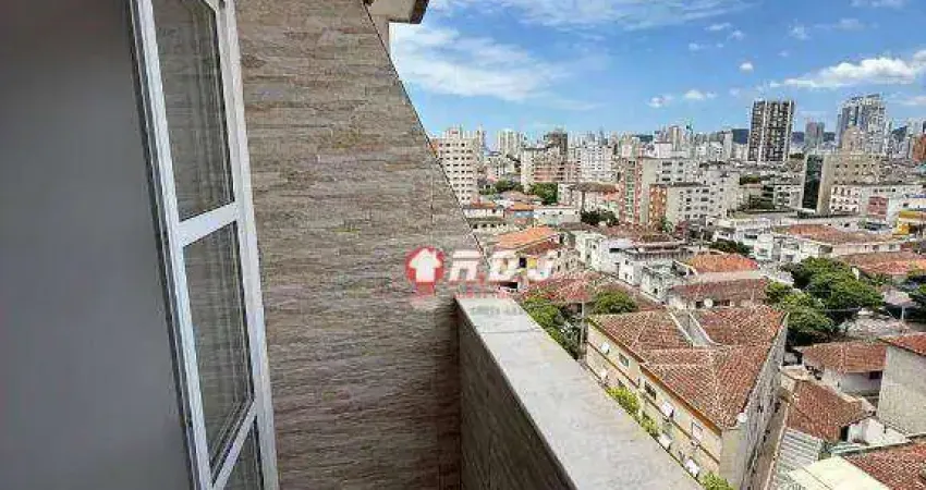 Cobertura com 3 dormitórios, 159 m² - venda por R$ 598.000,00 ou aluguel por R$ 6.000,00/mês - Aparecida - Santos/SP