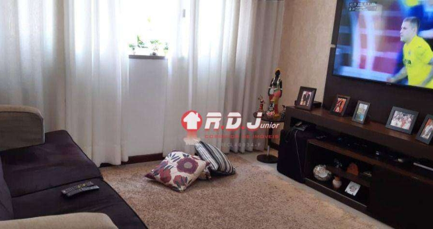 Apartamento com 3 dormitórios à venda, 105 m² por R$ 470.000,00 - Gonzaga - Santos/SP
