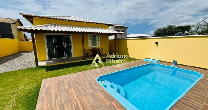 Casa com 2 dormitórios à venda, 95 m² por r$ 360.000,00 - unamar - cabo frio/rj