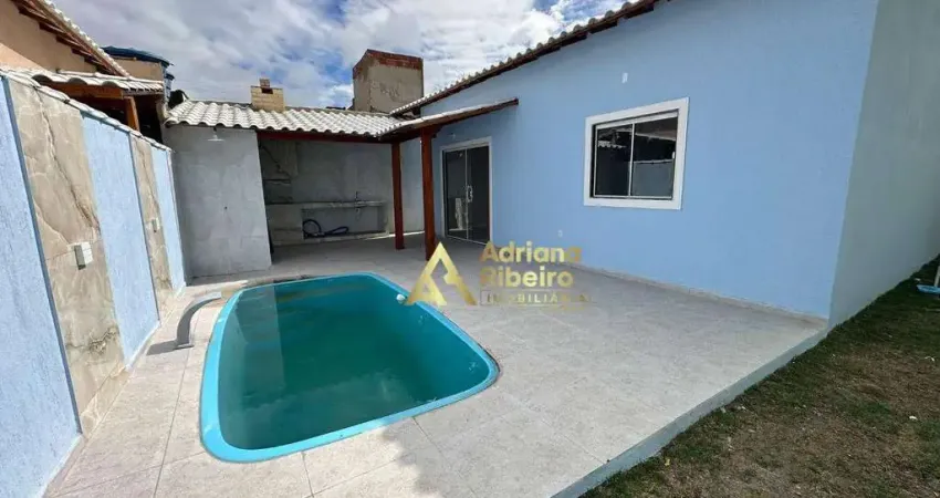 Casa com 2 dormitórios à venda, 80 m² por R$ 340.000 - Aquarius (Tamoios) - Cabo Frio/RJ