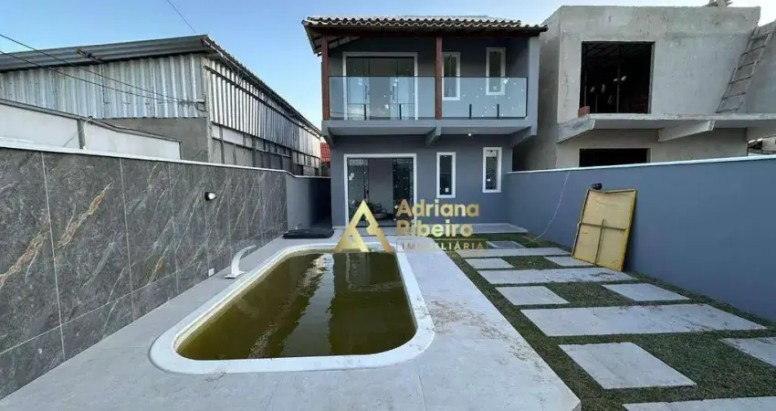 Casa com 2 dormitórios à venda, 71 m² por R$ 350.000 - Unamar - Cabo Frio/RJ