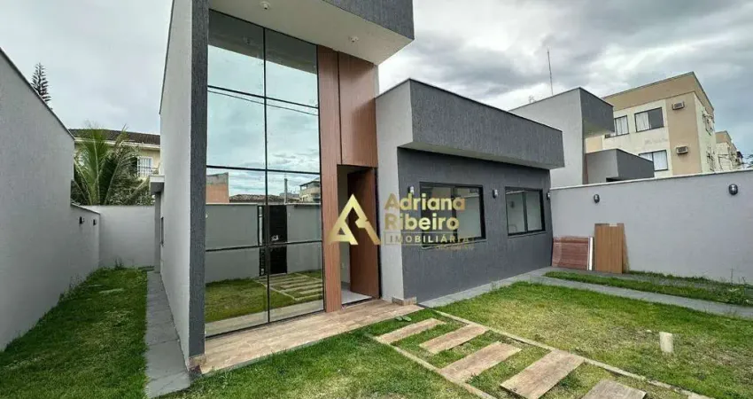 Casa com 3 dormitórios à venda, 83 m² por r$ 500.000 - enseada das gaivotas - rio das ostras/rj