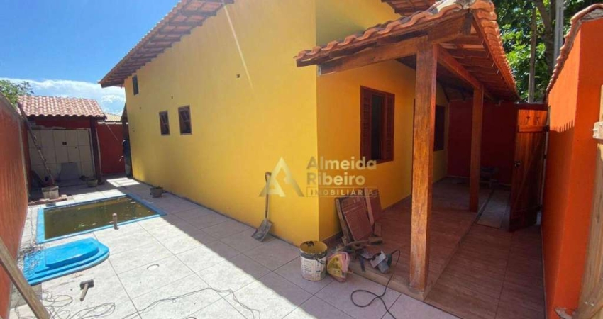 Casa com 2 dormitórios à venda, 65 m² por R$ 275.000,00 - Vivamar (Tamoios) - Cabo Frio/RJ