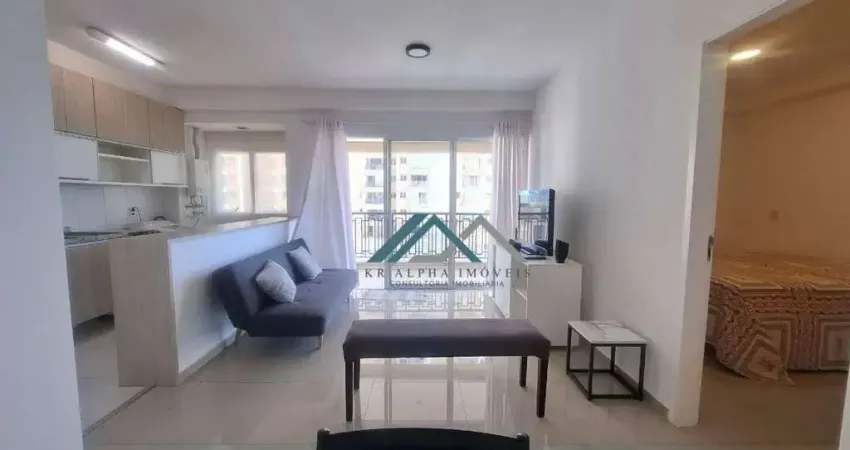 Apartamento Mobiliado com 1 dormitório, 50 m² - venda por R$ 670.000 ou aluguel por R$ 5.037/mês - Condomínio Alpha Park - Barueri/SP