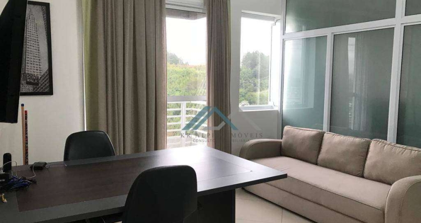 Studio Mobiliado com 1 suíte para alugar, 45 m² por R$ 5.545/mês - Edifício Link Studios - Santana de Parnaíba/SP