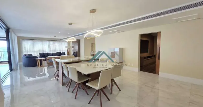 Lindo Apartamento Mobiliado e Decorado com 4 suítes para alugar, 360 m² por R$ 54.999/mês - Edifício Oiapoque - Barueri/SP