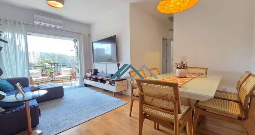 Apartamento com 3 dormitórios, sendo 1 suíte à venda, 101 m² por R$ 1.300.000 - Edifício Bosque Tamboré - Santana de Parnaíba/SP