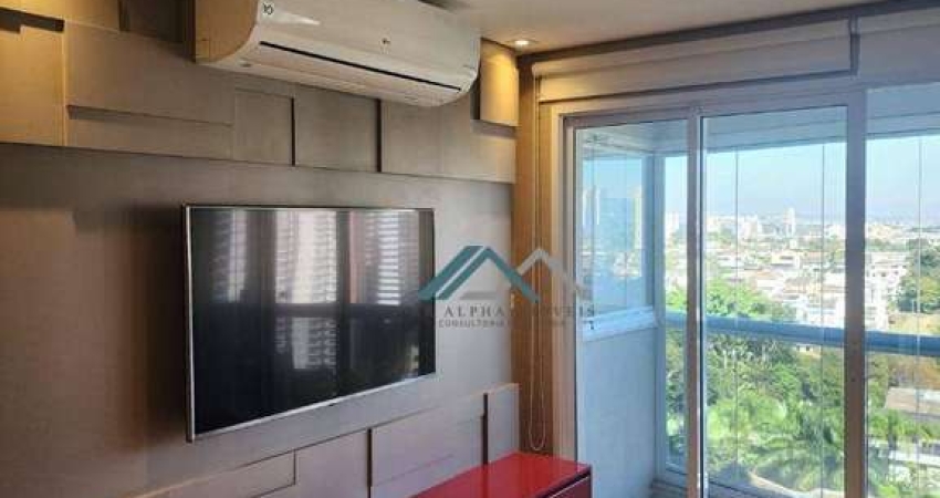 Apartamento Mobiliado com 1 dormitório para alugar, 50 m² por R$ 6.730/mês - Edifício Novare - Barueri/SP