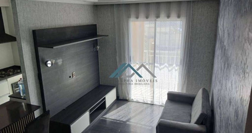 Apartamento Mobiliado com 2 dormitórios, sendo 1 suíte para alugar, 72 m² por R$ 3.855/mês - Condomínio Alphaview - Barueri/SP