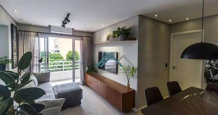 Apartamento com 3 dormitórios, sendo 1 suíte à venda, 78 m² por R$ 712.000 - Edifício Adélia - Barueri/SP