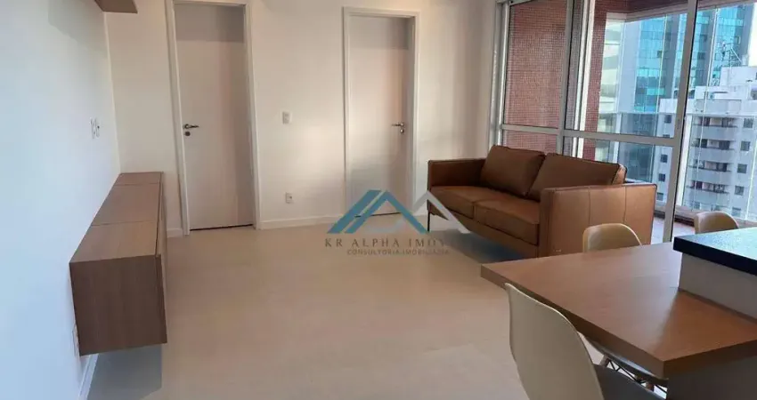 Apartamento com 1 dormitório para alugar, 55 m² por R$ 5.500,00/mês - Edifício Trend Tower - Barueri/SP