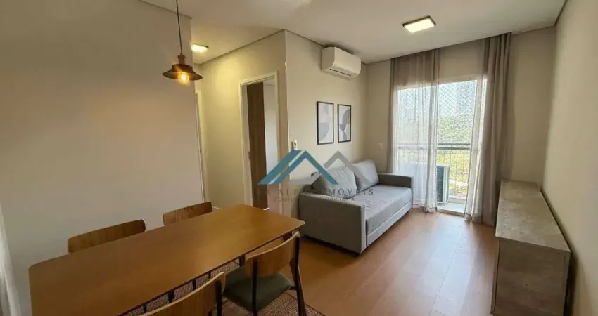 Apartamento mobiliado com 2 dormitórios para alugar, 52 m² por r$ 4.874/mês - vida nova barueri - barueri/sp