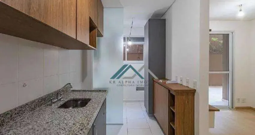 Apartamento garden com 2 dormitórios, sendo 1 suíte à venda, 88 m² por r$ 700.000 - edifício central park - barueri/sp