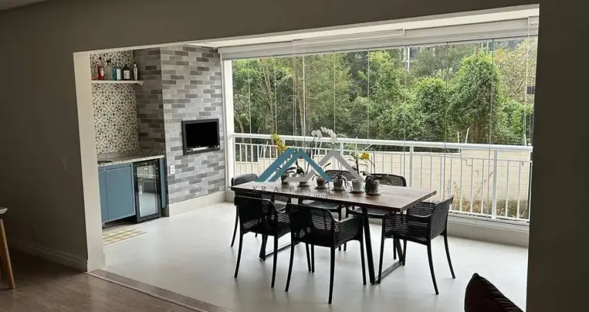 Apartamento com 3 suítes, 158 m² - venda por r$ 1.900.000 ou aluguel por r$ 14.238/mês - edifício ghaia - santana de parnaíba/sp