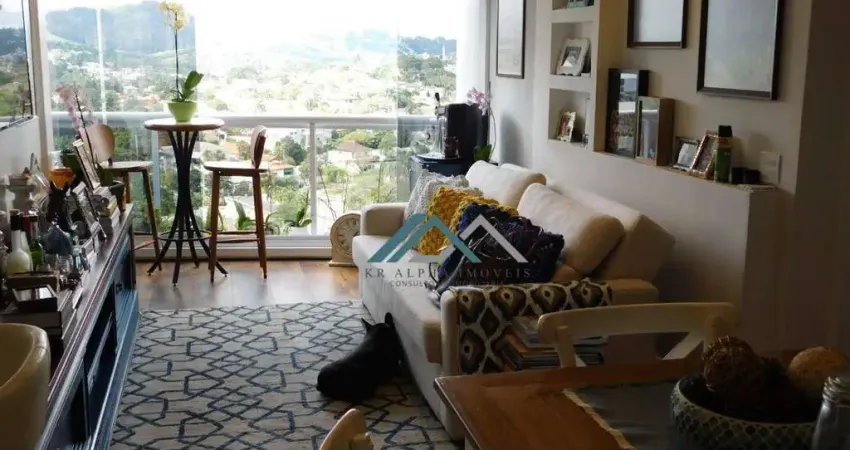 Apartamento mobiliado com 2 dormitórios, sendo 1 suíte, 70 m² - venda por r$ 1.300.000 ou aluguel por r$ 9.330/mês - edifício novare - barueri/sp