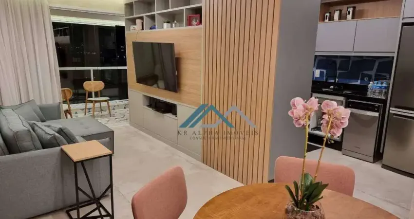 Apartamento mobiliado com 2 suítes à venda, 80 m² por r$ 990.000 - resort bethaville - barueri/sp