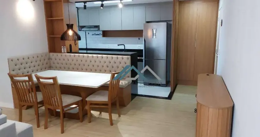 Apartamento mobiliado com 2 dormitórios, sendo 1 suíte, 75 m² - venda por r$ 960.000 ou aluguel por r$ 5.583/mês - double - barueri/sp