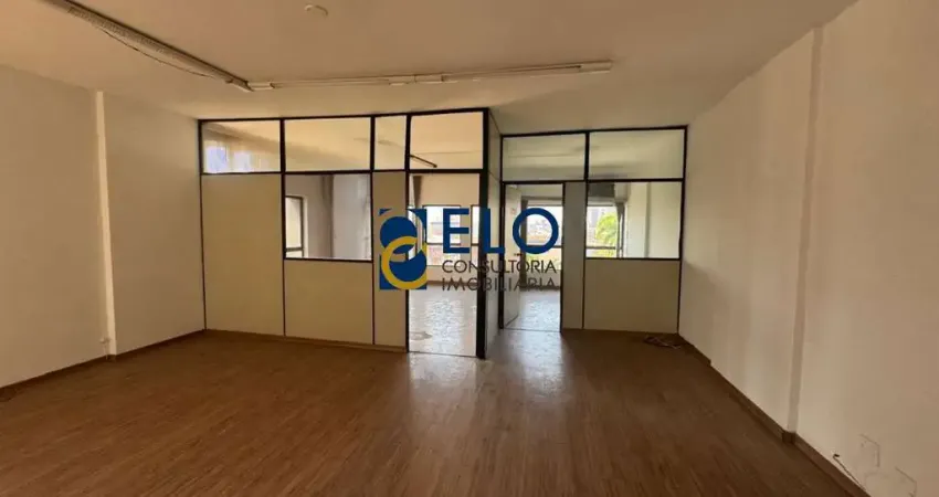 Sala comercial na vila mathias, santos-sp: venda ou locação - 1 sala, 2 banheiros, 1 vaga - 86,70m².