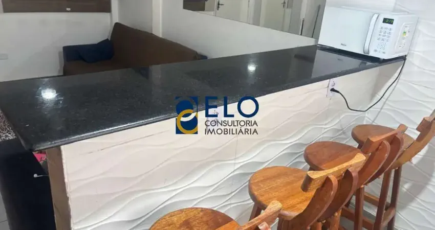 Apartamento à venda em são vicente! r$ 230.000,00 - 1 quarto, sala e cozinha conjugada!  uma vaga de garagem coletiva.