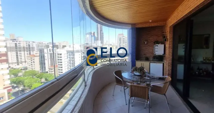 Vende 4 suítes, 2 salas, 5 banheiros, 3 vagas, 210 m² área útil- gonzaga - santos -sp.