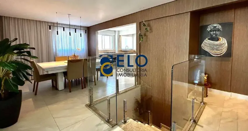 Imperdível cobertura de 3 quartos e 2 suítes no bairro tupi, praia grande-sp: 218m² de puro luxo!