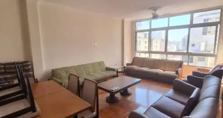 R$ 6.800. apartamento para locação no gonzaga, santos-sp: 3 quartos, 1 suíte, 3 banheiros, 1 vaga de garagem, 140m² de área.