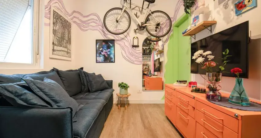 Lindissima kitnet totalmente reformada no embaré, santos/sp